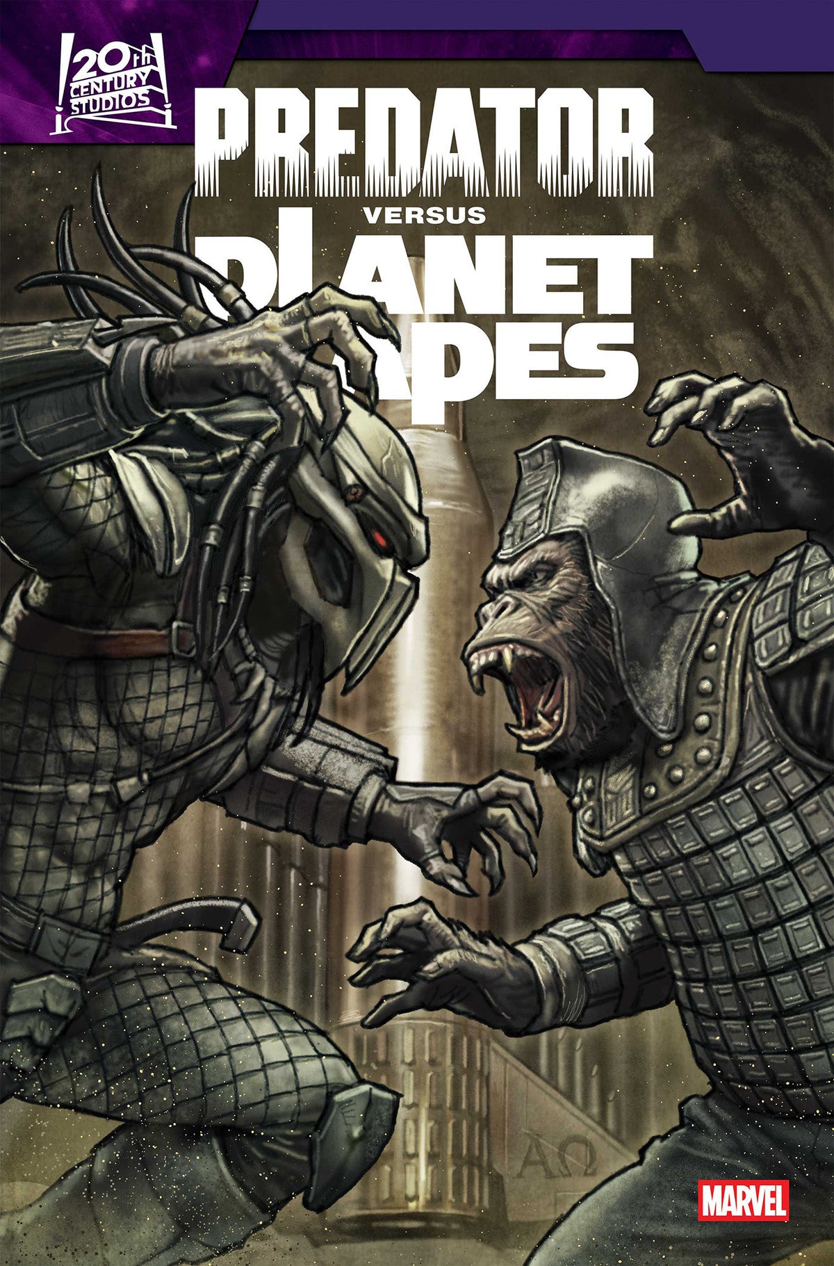 PREDATOR VS. THE PLANET OF THE APES #5 cover