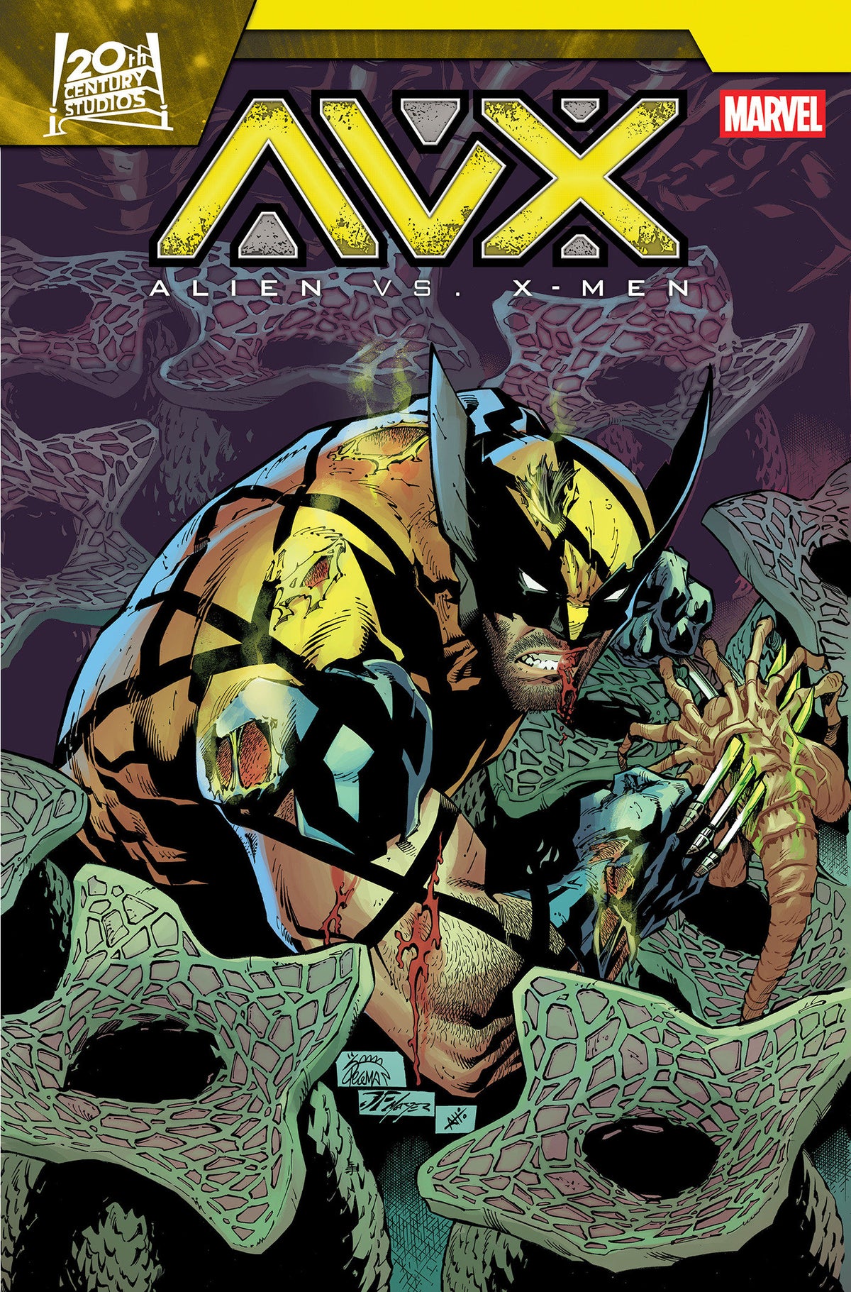 ALIEN VS. X-MEN #3 cover