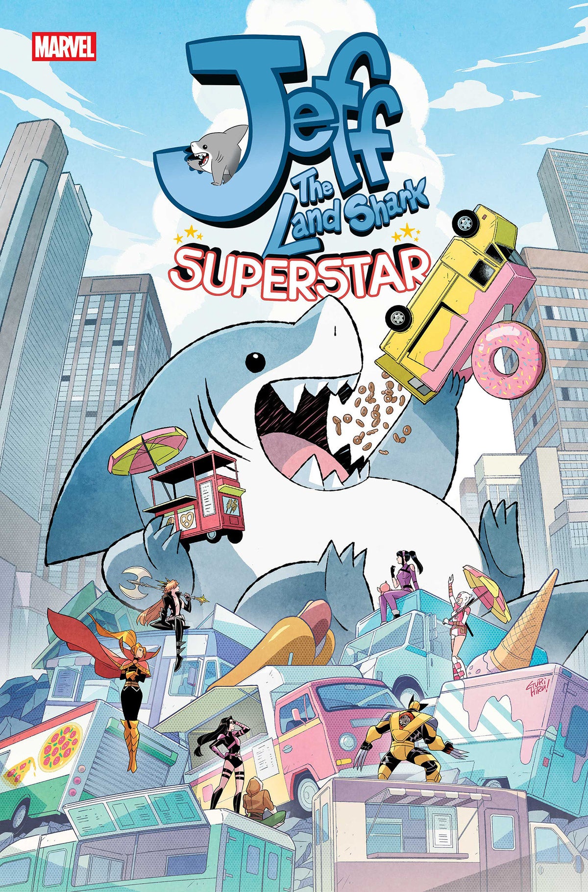 JEFF THE LAND SHARK: SUPERSTAR #5 cover