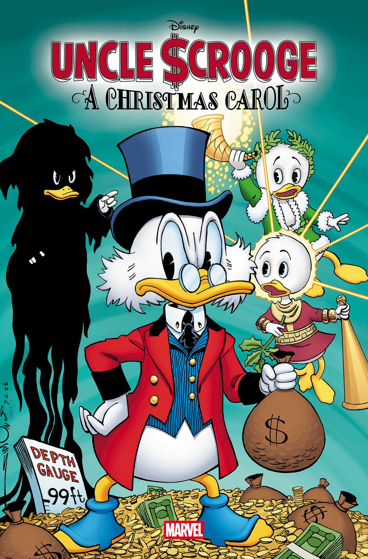 UNCLE SCROOGE: A CHRISTMAS CAROL #1 cover