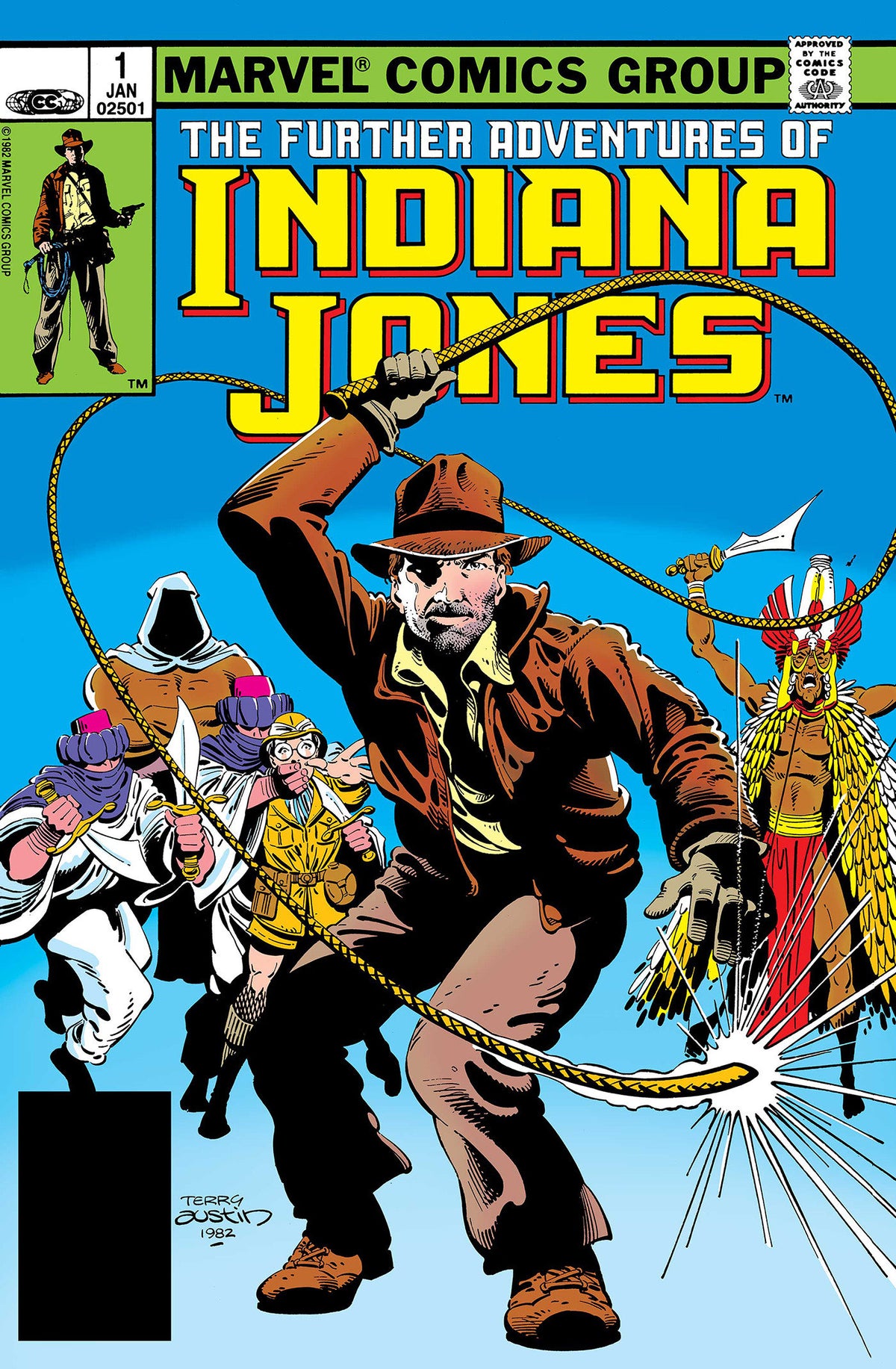 THE FURTHER ADVENTURES OF INDIANA JONES #1 FACSIMILE EDITION cover