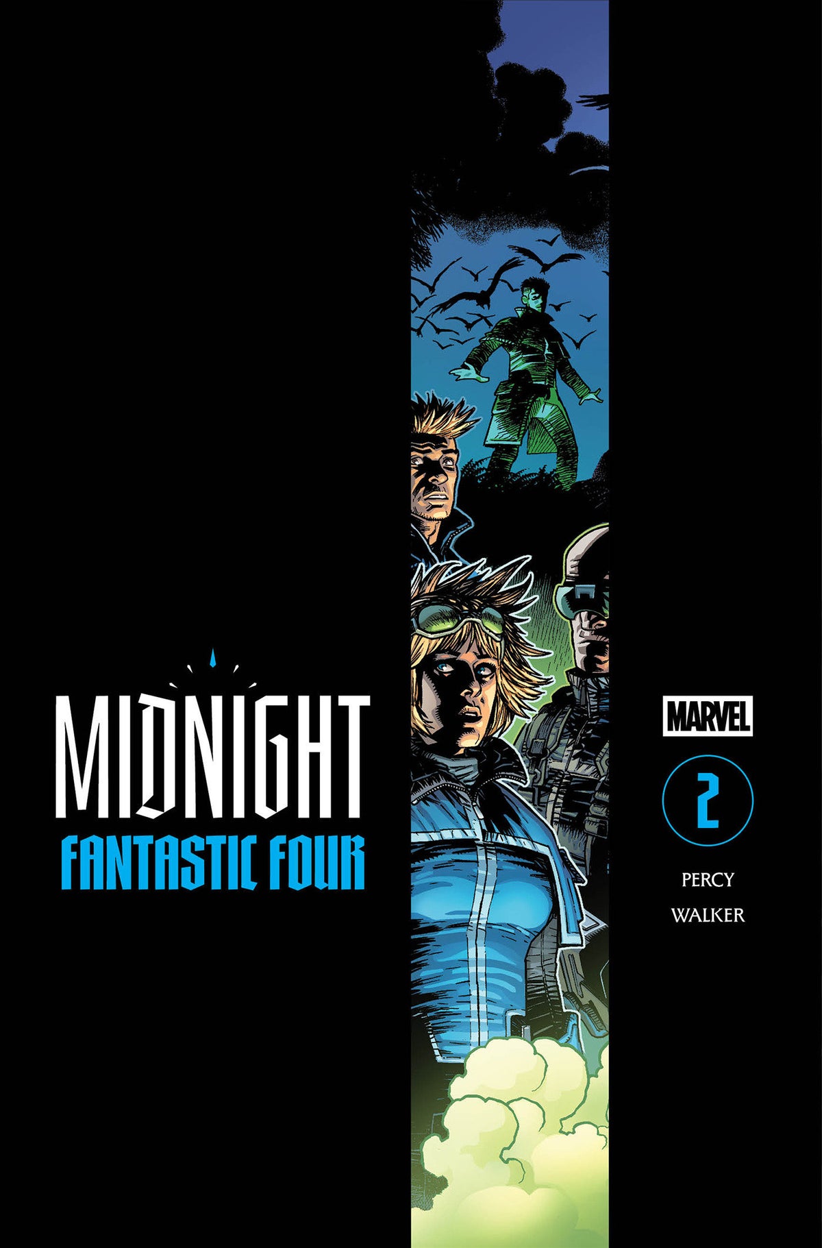 MIDNIGHT FANTASTIC FOUR #2 COVER A cover