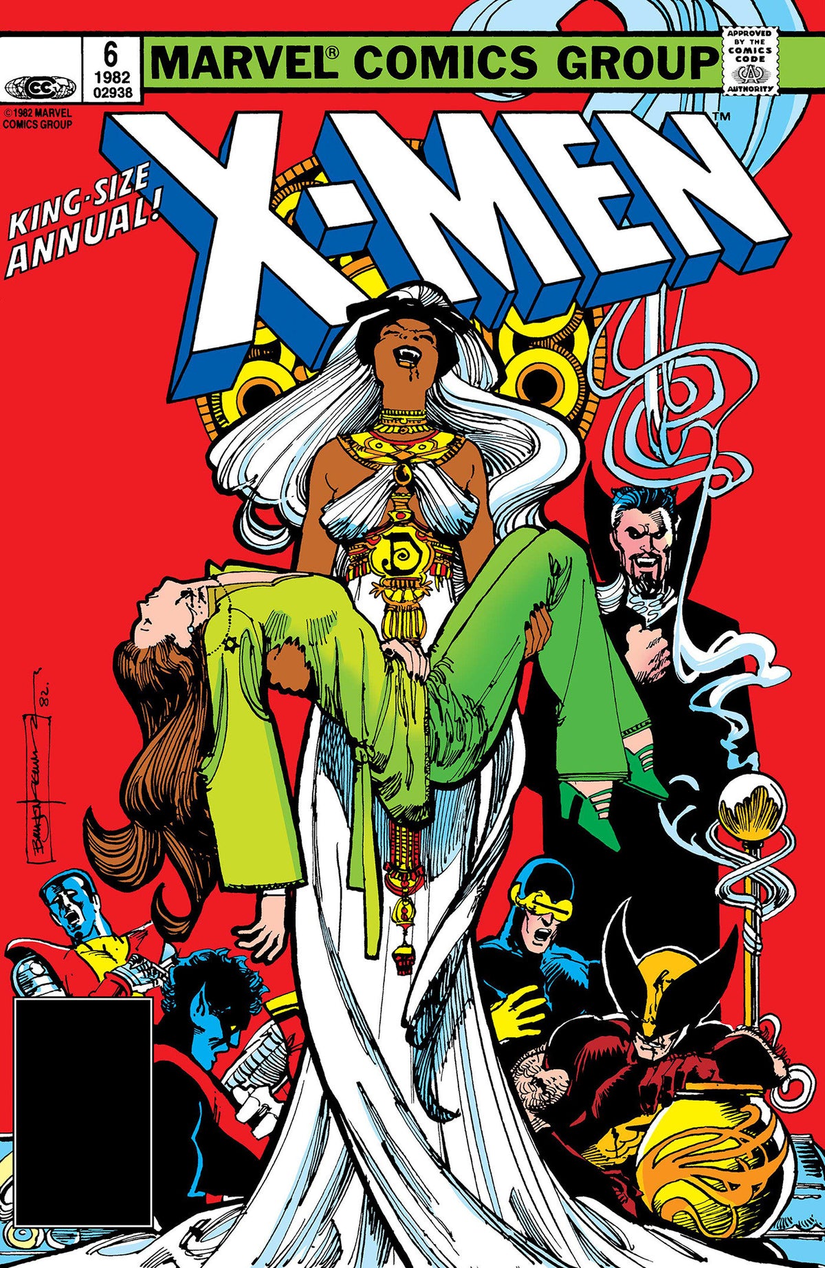 X-MEN ANNUAL #6 FACSIMILE EDITION cover