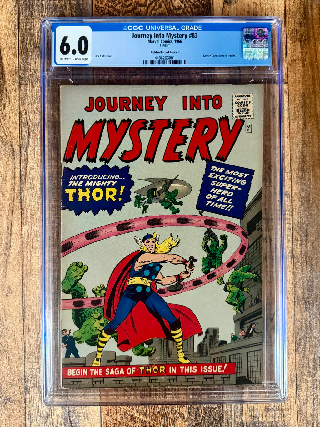 Journey Into Mystery #83 GRR CGC 6.0 (1966)