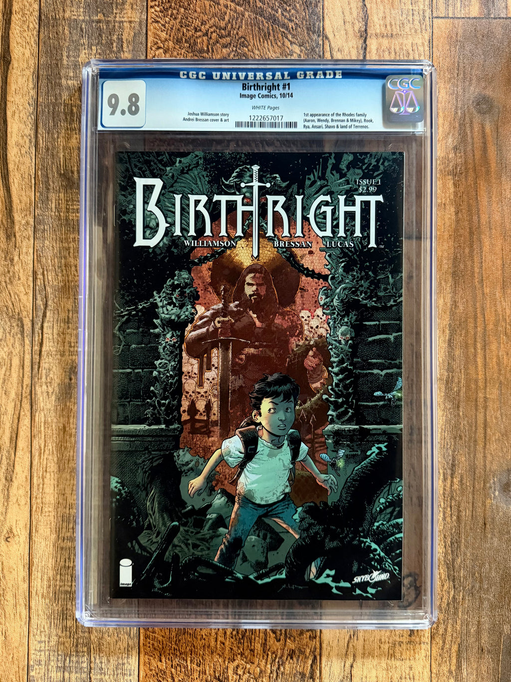 Birthright #1 CGC 9.8 (2017)