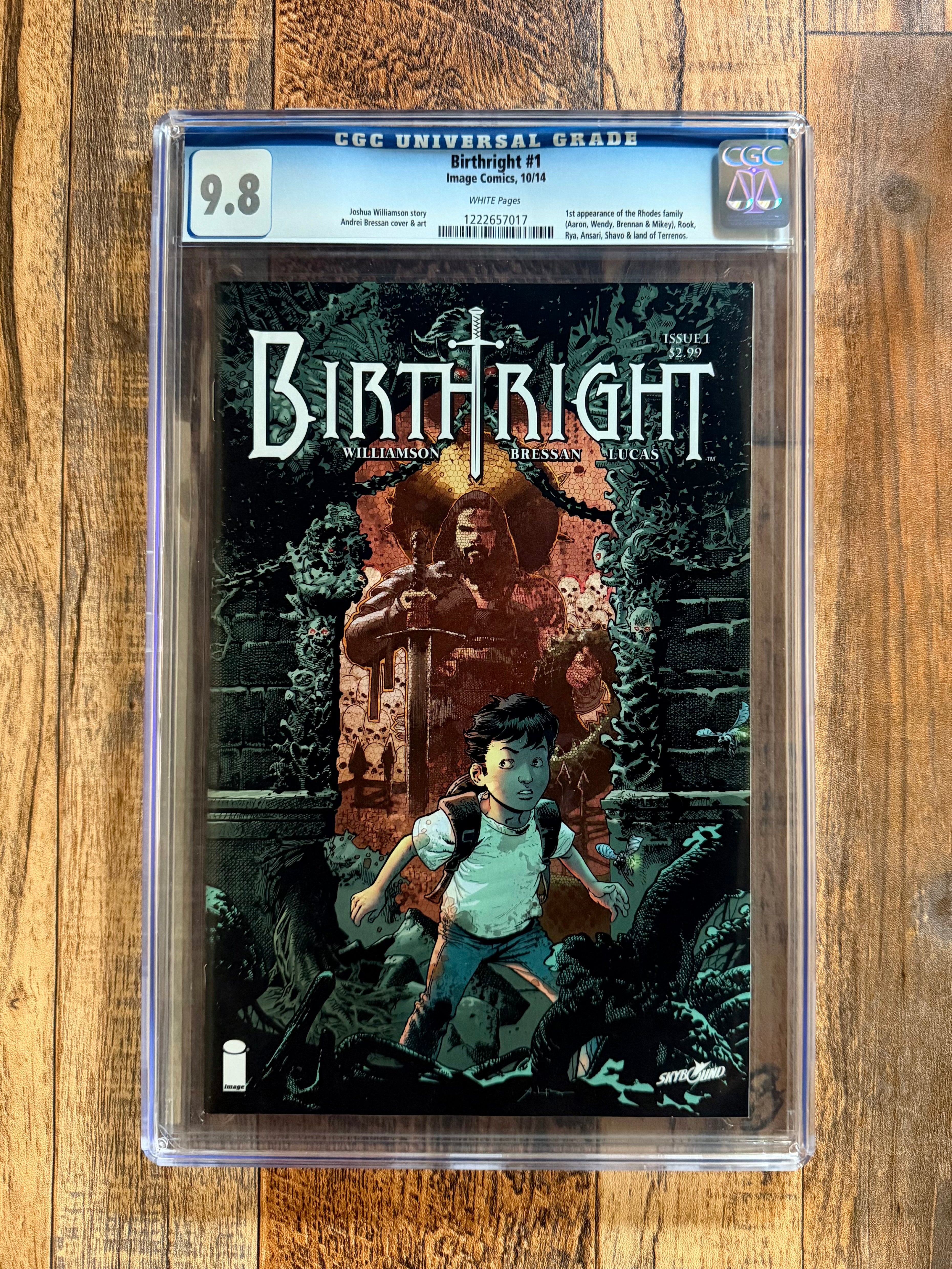 Birthright #1 CGC 9.8 (2017)