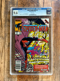 Web of Spider-Man #6 CGC 9.6 Newsstand (1985)