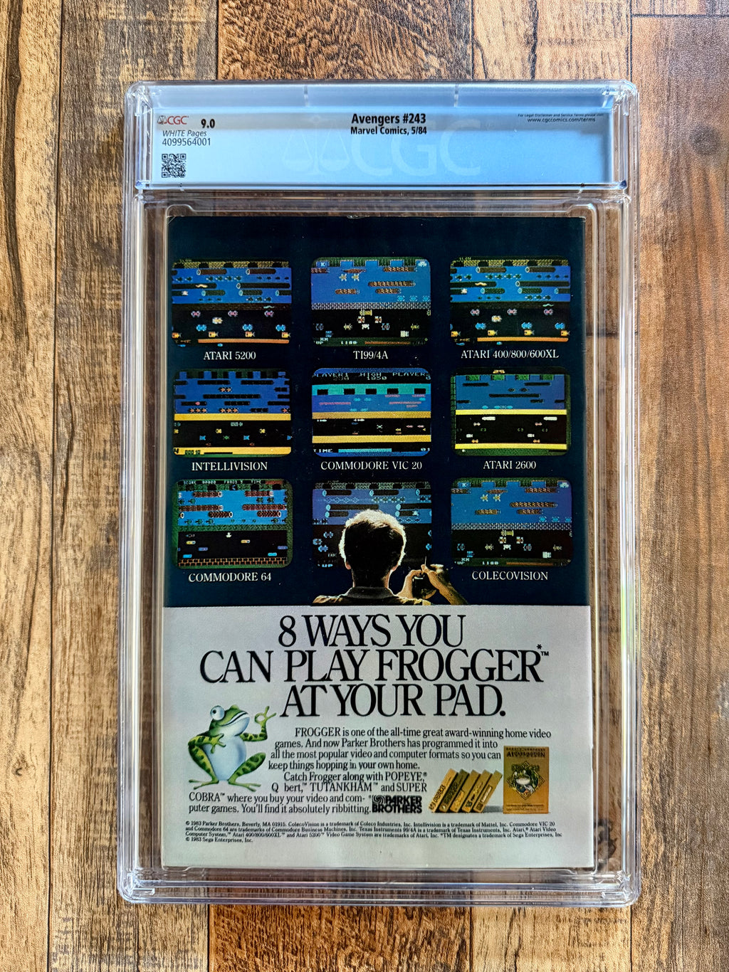Avengers #243 CGC 9.0 Newsstand (1984)