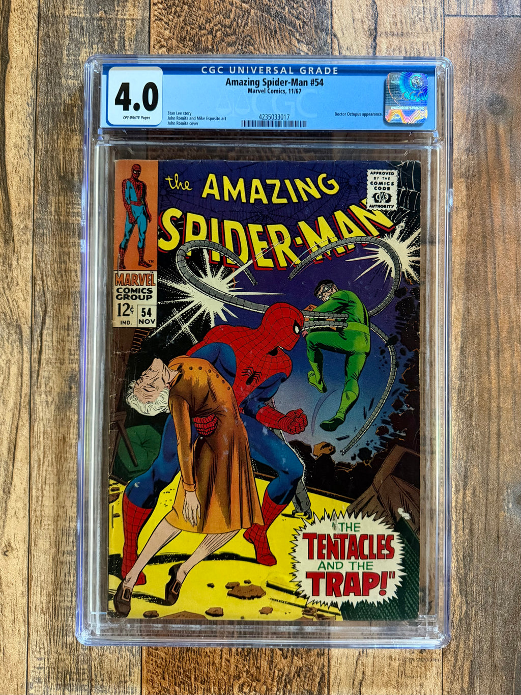 Amazing Spider-Man #54 CGC 4.0 (1967)