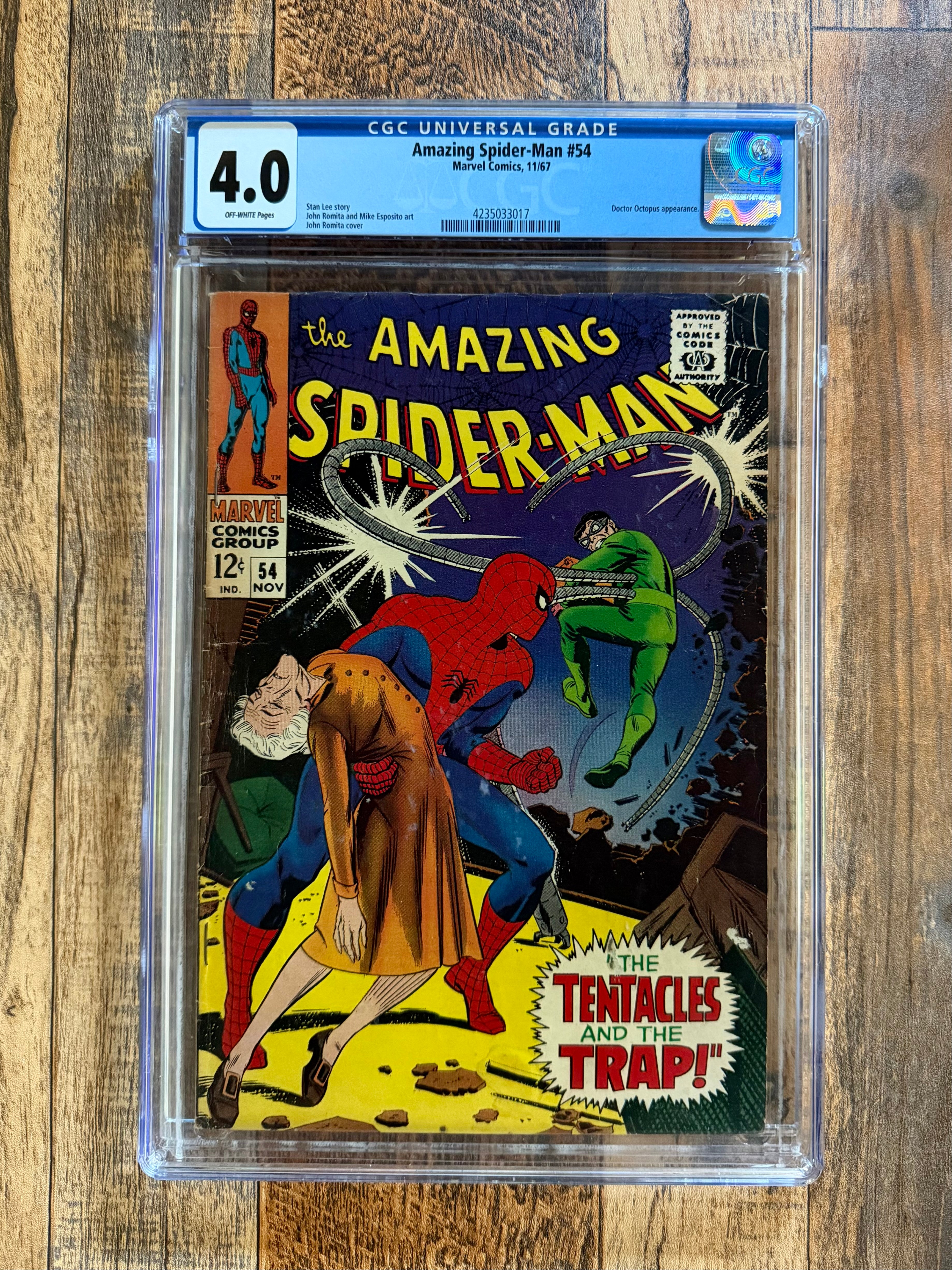 Amazing Spider-Man #54 CGC 4.0 (1967)