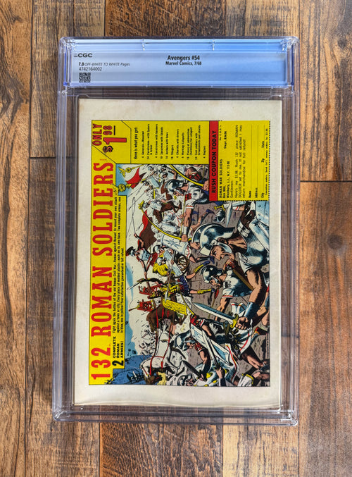 Avengers #54 CGC 7.0 (1968)