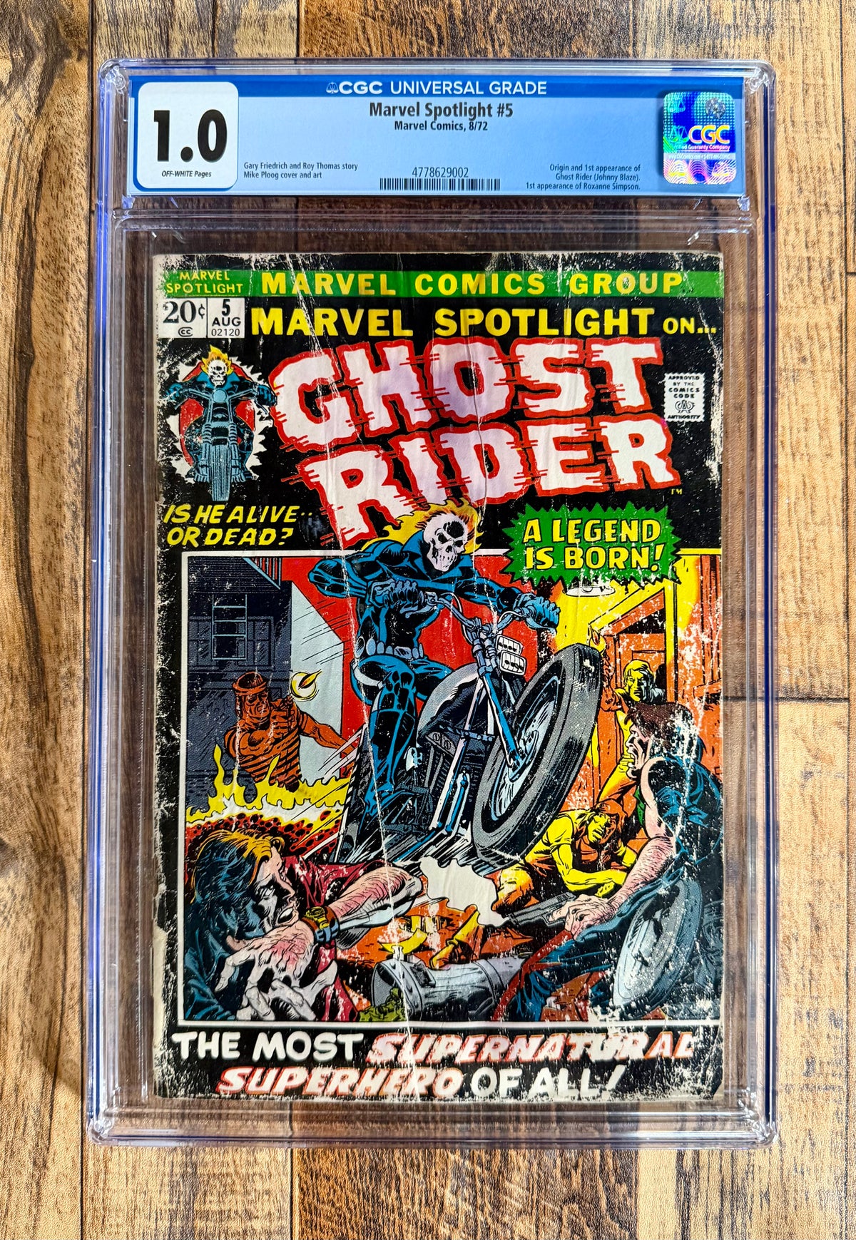 Marvel Spotlight #5 CGC 1.0 (1972)